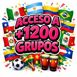Imagen de ACCESO A +1200 GRUPOS ACTIVOS
