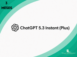 Imagen de CHAT GPT PLUS 5.3 X 3 MESES
