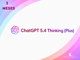 Imagen de CHAT GPT PLUS 5.4 X 3 MESES