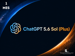 Imagen de CHAT GPT PLUS 5.6 X 1 MES