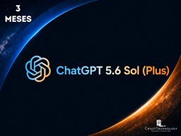 Imagen de CHAT GPT PLUS 5.6 X 3 MESES