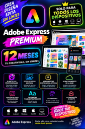 Imagen de ADOBE EXPRESS PREMIUM ANUAL