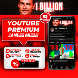 Imagen de YOUTUBE PREMIUM 1 MES
